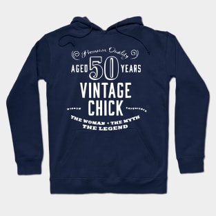 vintage chick - 50th Hoodie